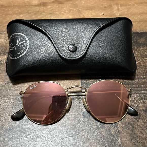 Ray-Ban RB3447 Round Metal Sunglassss - Picture 3 of 7